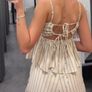 striped two piece Image 3
