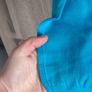 Turquoise turtleneck jumper front deco fits Xs s m Image 4