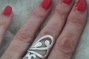 Vintage sterling silver ring