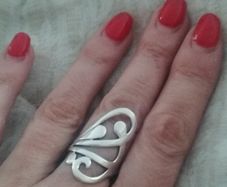 Vintage sterling silver ring