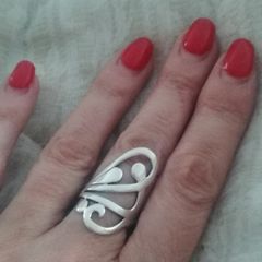 Vintage sterling silver ring