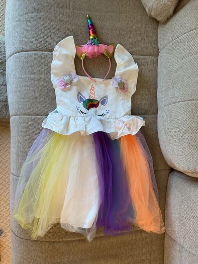 Unicorn costume 6/8yrs