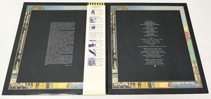 Lp Led Zeppelin - The Song Remains The Same - 2 x LP album (double album) - Japanese pressing - 1976.