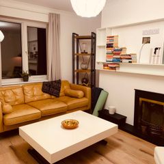3-Seater Tan Leather Couch