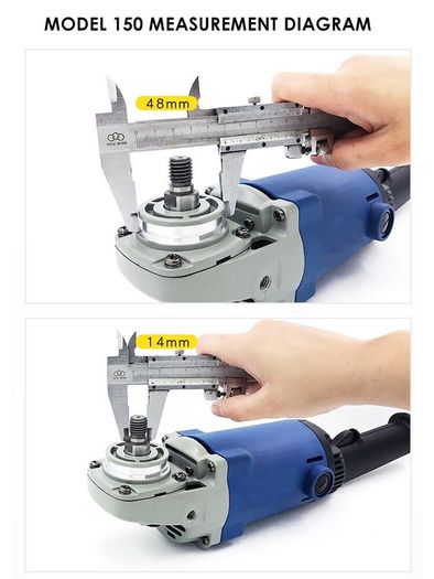 BRAND NEW Angle Grinder To Grooving Machine Adapter Lock Nuts Flange Inner Outer Kit For Variable Slotting Machine Conversion