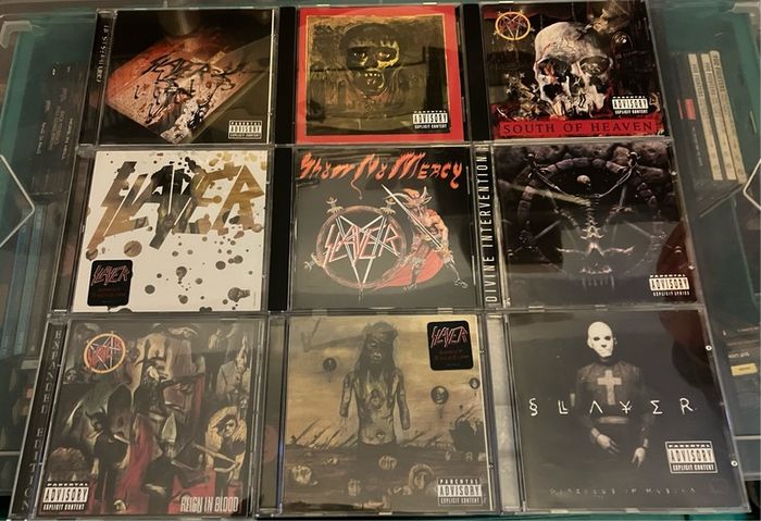 a  concise SLAYER  album series