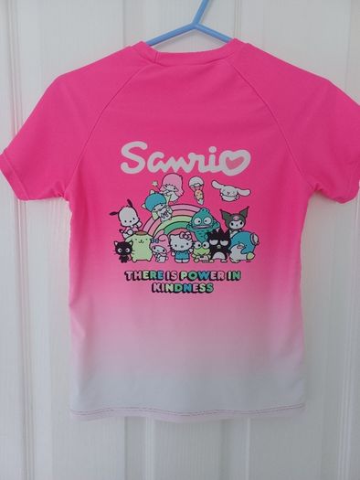 Girls Hello Kitty Swim Tshirt Age 9-10