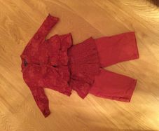 JeanBourget label. Gorgeous outfit 18-24 mths
