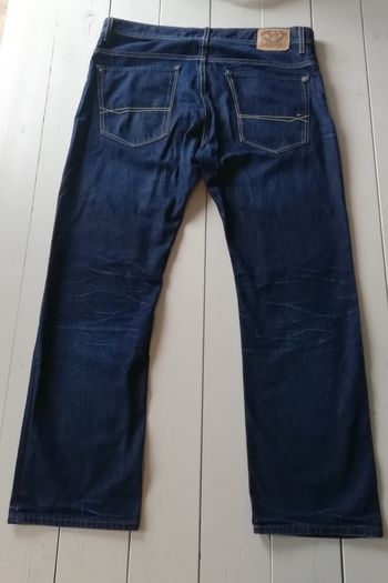 Tommy hilfiger navy denim ryder Winslow worn men's jeans W38 L30