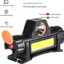 USB Sensor Head Light Torch Headlamp Headlight Lamp Rechargeable Lumens Image 4