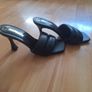 Shoes/Ladies Black Peeptoe .. Size: 4 UK Image 4