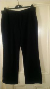 M&S Black stretchy bottoms Perfect condition size UK16 EU44 Postage included
