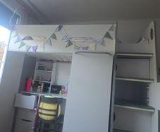 Pegasus high sleeper bunk bed