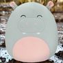 Squishmallows 30 cm Harrison Grey Hippo Soft Plush Image 2
