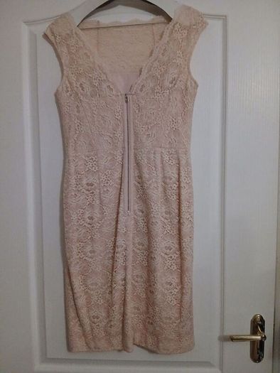 Maggy London pink occasion dress