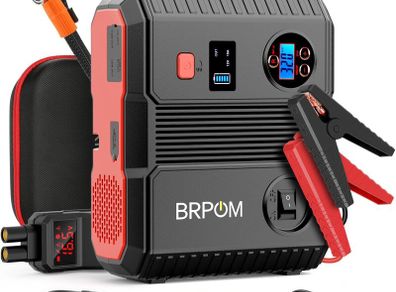 BRPOM BM600 Car Jump Starter with Air Compressor