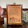 Vintage Wooden How God Made Little Girls Wall Plaque 1970s Image 7