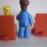 2008 Burger King  The Simpsons Bart+ Maggie Toy Couch Image 2