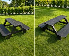 Handmade Child's Picnic Bench