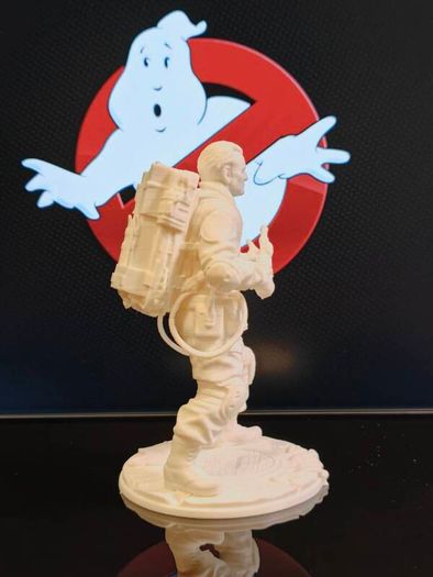 3D Printed Dr. Peter Venkman Figure From Ghostbusters 80's