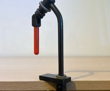 Vintage J. Weaver fly tying vice