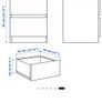 Malm 2 drawer Image 4