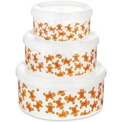 Brand New Christmas Storage set of 3 boxes with lid
