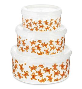 Brand New Christmas Storage set of 3 boxes with lid
