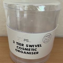 3 tier swivel cosmetic organiser