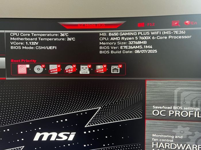 Msi desktop