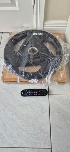 brand new 2x25 kilo olympic weight plates