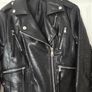New Miss Selfridge Leather Biker Jacket Image 3