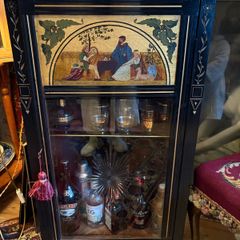 Aesthetic Movement Ebonised Cabinet