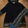 Girls beautiful winter coat and scarf set, Age 4 Image 3