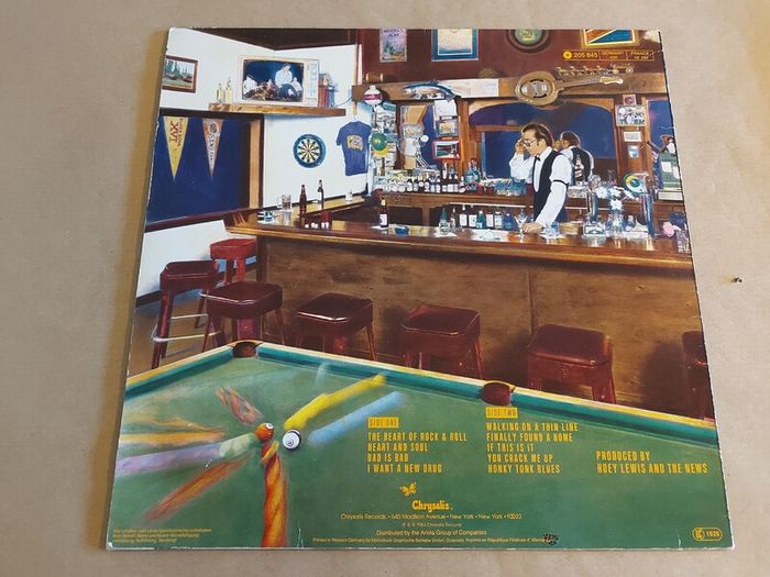 Huey Lewis & The News - Sports / Small World - Vinyl Records + Hundreds More