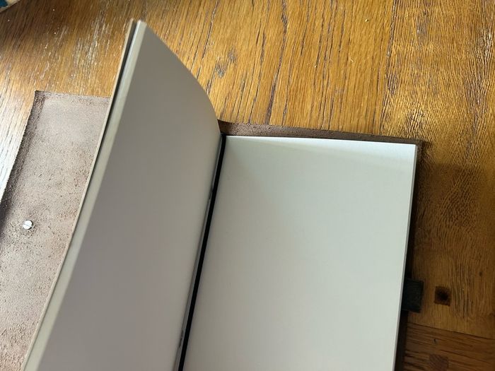 A5 Leather Refillable Notebook