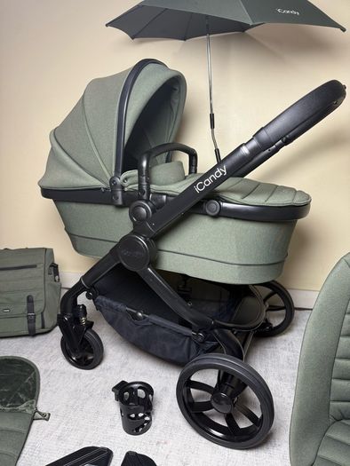 As NEW icandy Peach 7 travel system