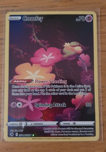 Pokemon Crown Zenith Comfey GG14