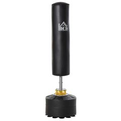 Punching Bag with Stand Heavy Boxing Set w/ Suction Cup Base for Adult Youth, Home Office Gym