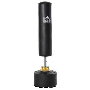 Punching Bag with Stand Heavy Boxing Set w/ Suction Cup Base for Adult Youth, Home Office Gym