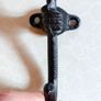 Black Cast Iron Hand Wall Hook (new). Image 6