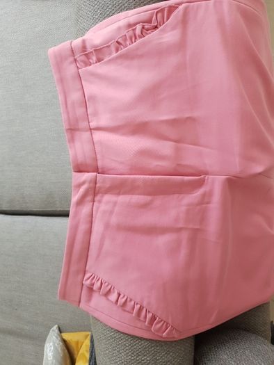 Zara pink trousers uk10