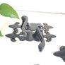 Two Pairs Cast Iron Door Handles Image 6