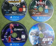 PS4 and PS3 games