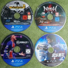 PS4 and PS3 games