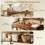 Lift-Top Coffee Table, with Storage - Rustic Brown Image 6