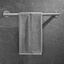 NEW SALE | Towel Rail Stainless Steel Towel Holder Bath Towel Holder Towel Rail 12 Inches Silver Image 2