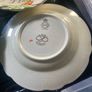 Staffordshire England Vintage Midwinter Cabbage Leaf , Tomato Design 20cm Plate Image 3