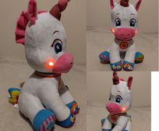 Baby Clementoni Baby Unicorn interactive educational teddy