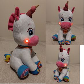 Baby Clementoni Baby Unicorn interactive educational teddy